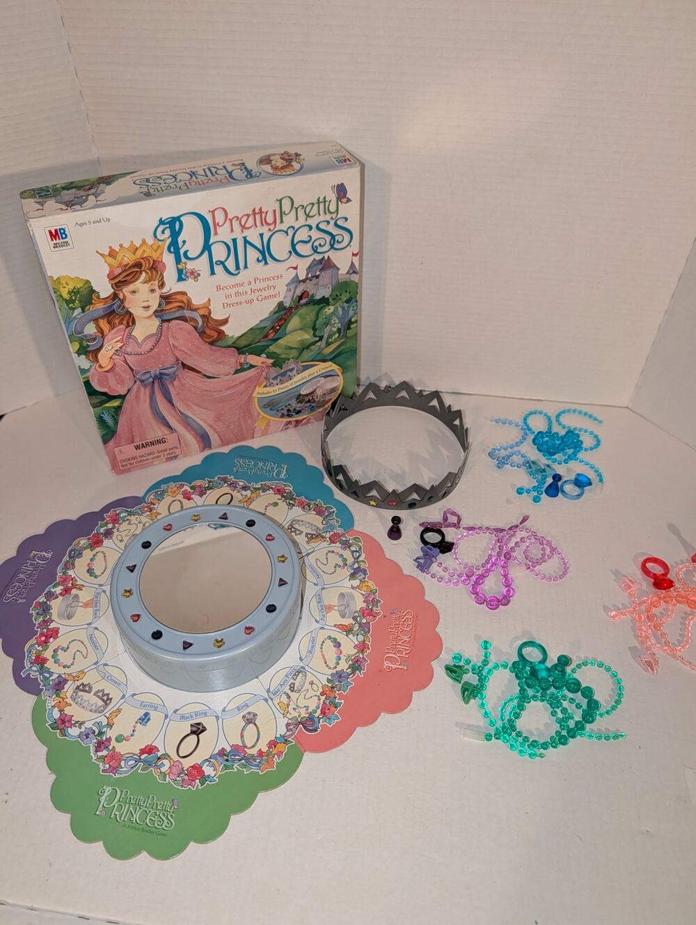 Vintage 1999 Milton Bradley Pretty Pretty Princess Complete